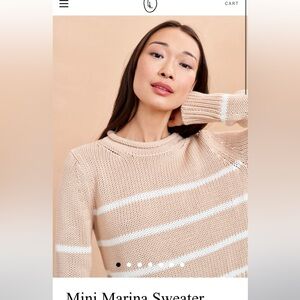 La Ligne Mini Marina Sweater NWOT